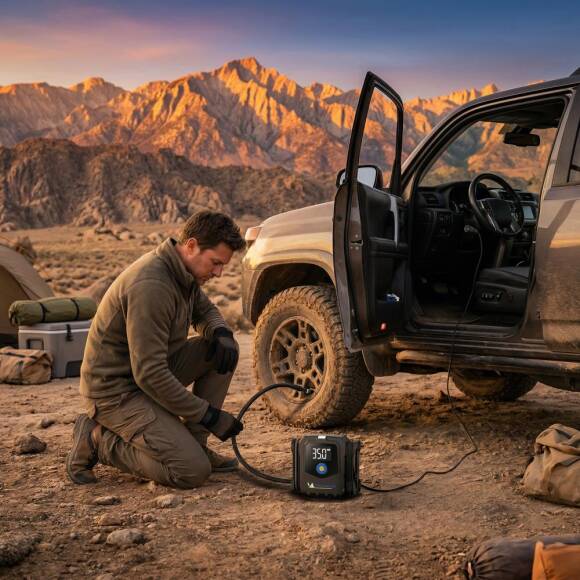 Michelin MC34631 12Volt 120 PSI Ayarlanabilir Dijital Basınç Göstergeli Hava Pompası - 2