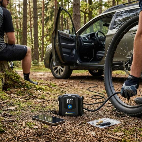 Michelin MC34631 12Volt 120 PSI Ayarlanabilir Dijital Basınç Göstergeli Hava Pompası - 5