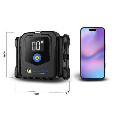 Michelin MC34631 12Volt 120 PSI Ayarlanabilir Dijital Basınç Göstergeli Hava Pompası - 6