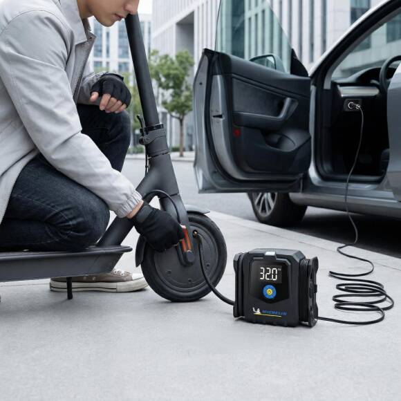 Michelin MC34631 12Volt 120 PSI Ayarlanabilir Dijital Basınç Göstergeli Hava Pompası - 8