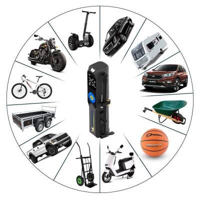 Michelin MC34648 Şarjlı Li-ion 150 PSI Taşınabilir Dijital Basınç Göstergeli Led Aydınlatmalı Lastik Şişirme Pompası - 9