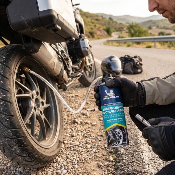 Michelin MC35119 200ml Motosiklet, Scooter Acil Lastik Tamir Spreyi/Köpüğü - 4