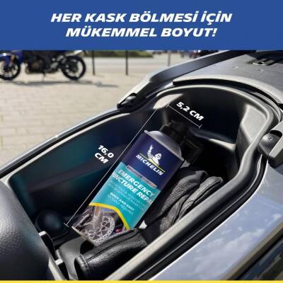 Michelin MC35119 200ml Motosiklet, Scooter Acil Lastik Tamir Spreyi/Köpüğü - 9