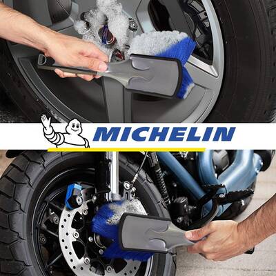 Michelin MC42170 Oto Lastik ve Jant Yıkama Fırçası - Thumbnail