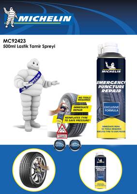 Michelin MC92423 500ml Lastik Tamir Spreyi - 3