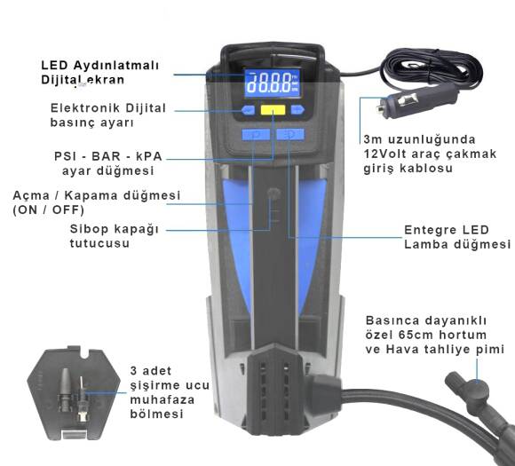 Michelin MPX14E 1400Watt 110Bar Basınçlı Yıkama - 7