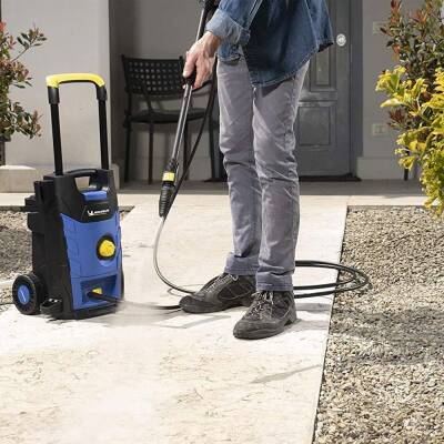 Michelin MPX19ELP 1900Watt 140Bar Profesyonel Basınçlı Yıkama Makinesi + Zemin/Araç Yıkama Fırçası - 3
