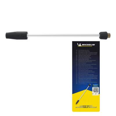 Michelin MPX47014 Basınçlı Yıkama Makinesi Tabancası İçin Pirinç Alaşımlı Mızrak ve Basınç Ayarlı Su Püskürtme Başlığı - Michelin