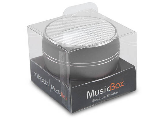 Mikado MD-X8BT Gümüş Usb+Sd Destekli Bluetooth Müzik Kutusu