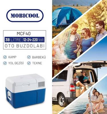 Mobicool MCF40 12/24/220Volt AC/DC 38 Litre Kompresörlü Oto Buzdolabı - 8