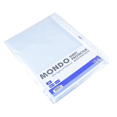 Mondo - Mondo Delikli Poşet Dosya A4 100' lü