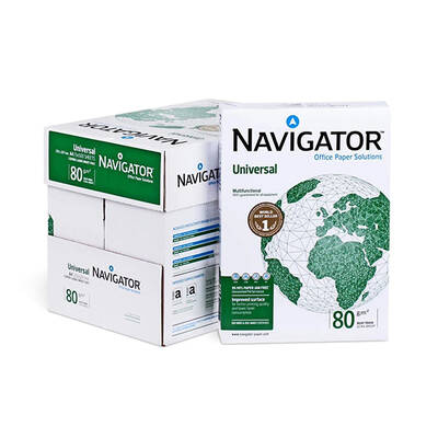 Navigator - Navigator Fotokopi Kağıdı A4 80 gr 1 Koli 5 Paket (2.500 Sayfa)