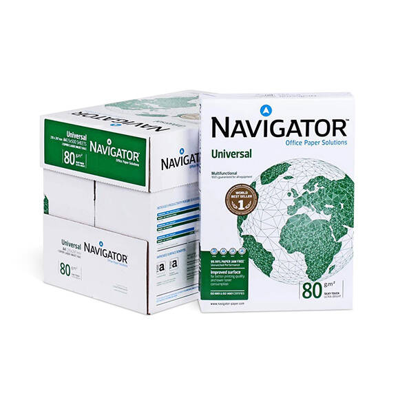 Navigator Fotokopi Kağıdı A4 80 gr 1 Koli 2500 Sayfa