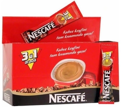 Nescafe - Nescafe 3'ü 1 Arada Kahve 72'li Kutu