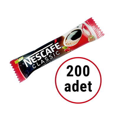 Nescafe Classic Kahve 2 gr 200'lü Paket - Nescafe