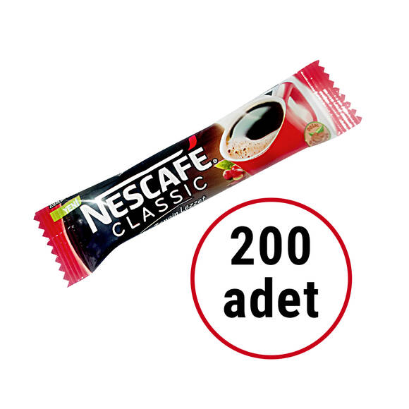 Nescafe Classic Kahve 2 gr 200'lü Paket - 1