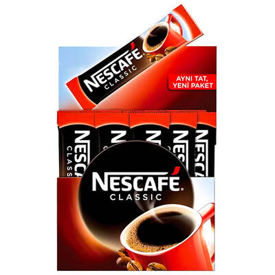 Nescafe Classic Kahve 2 gr 50'li Paket - Thumbnail