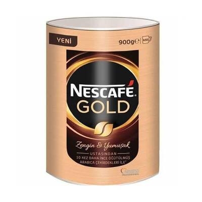 Nescafe - Nescafe Gold Kahve Teneke 900 gr