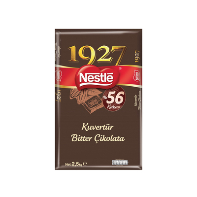 Nestle - Nestle Kuvertür Bitter Çikolata 2,5 kg