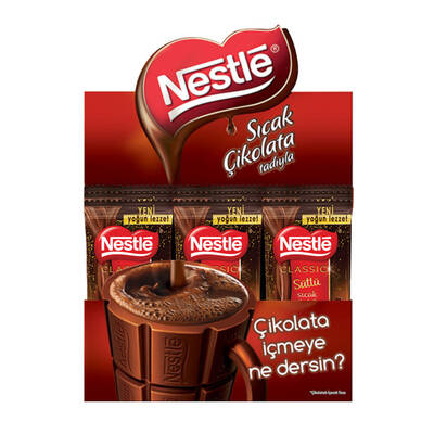 Nestle - Nestle Sıcak Çikolata 18,5 gr 24'lü