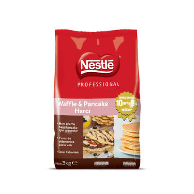 Nestle - Nestle Waffle Harcı 3 kg