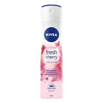 Nivea - Nivea Kadın Fresh Cherry Deodorant 150 ml