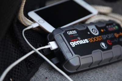 NOCO Genius GB20 12V 500Amp Ultrasafe Lityum Akü Takviye + Powerbank + Led Lamba - Thumbnail