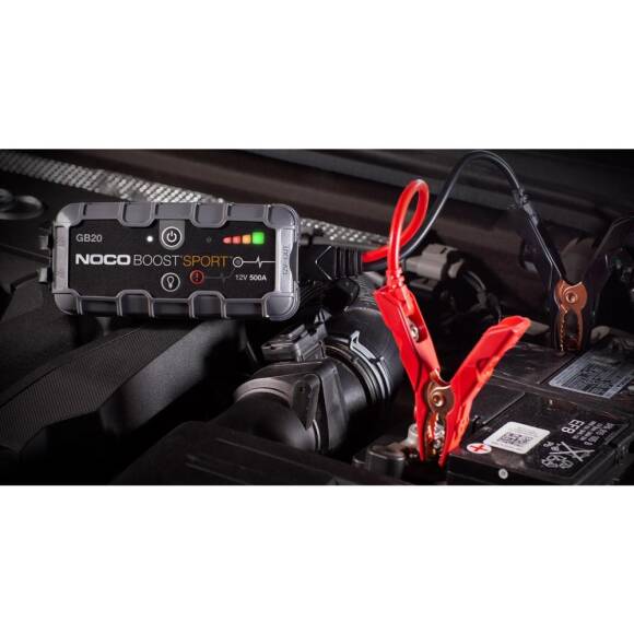 NOCO Genius GB20 12V 500Amp Ultrasafe Lityum Akü Takviye + Powerbank + Led Lamba - 2