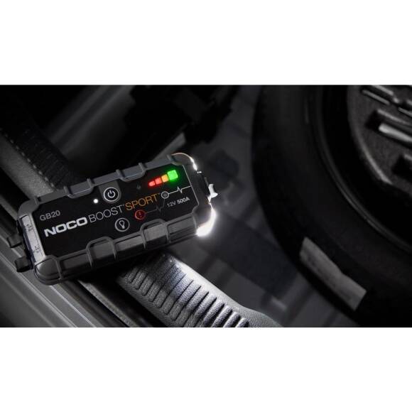 NOCO Genius GB20 12V 500Amp Ultrasafe Lityum Akü Takviye + Powerbank + Led Lamba - 4