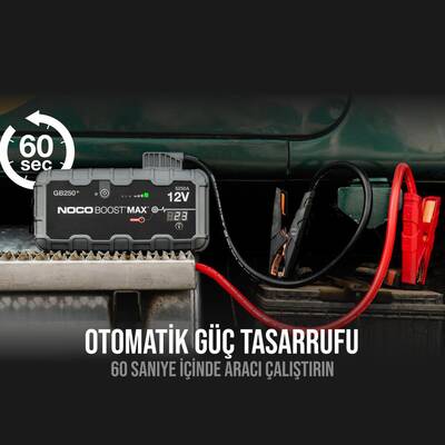 NOCO Genius GB250 12V 5250Amp Ultrasafe Lityum Akü Takviye + Powerbank + Led Lamba - Noco (1)