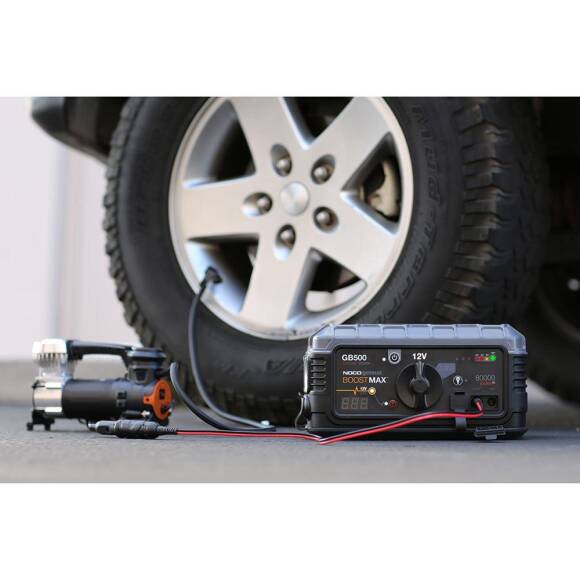 NOCO Genius GB500 12V/24V 6250Amp Ultrasafe Lityum Akü Takviye + Powerbank + Led Lamba - 6