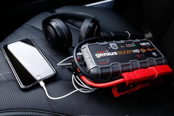NOCO Genius GB70 12V 2000Amp Ultrasafe Lityum Akü Takviye + Powerbank + Led Lamba - 6