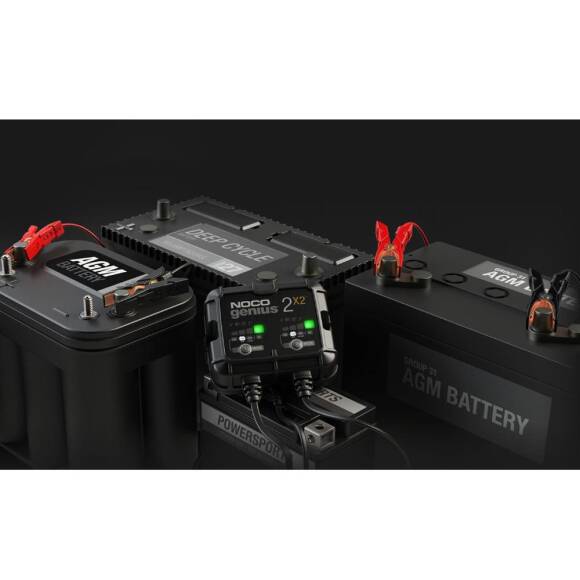 NOCO GENIUS2X2 6V/12V 40A Çoklu/2’Li Akıllı Akü Şarj ve Akü Bakım/Desülfatör - 4