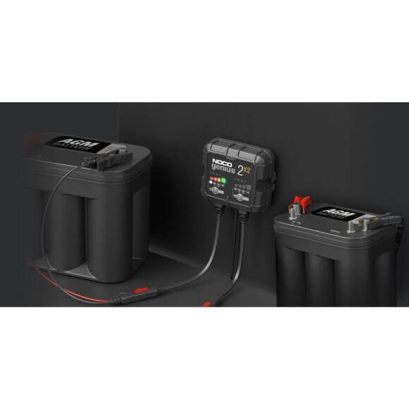 NOCO GENIUS2X2 6V/12V 40A Çoklu/2’Li Akıllı Akü Şarj ve Akü Bakım/Desülfatör - 5