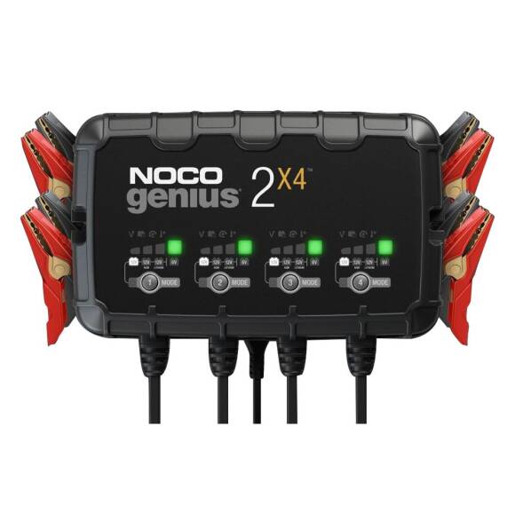 NOCO GENIUS2X4 6V/12V 40A Çoklu/4’Lü Akıllı Akü Şarj ve Akü Bakım/Desülfatör - 1