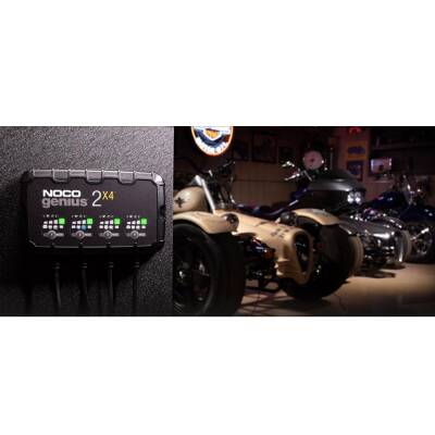 NOCO GENIUS2X4 6V/12V 40A Çoklu/4’Lü Akıllı Akü Şarj ve Akü Bakım/Desülfatör - 6