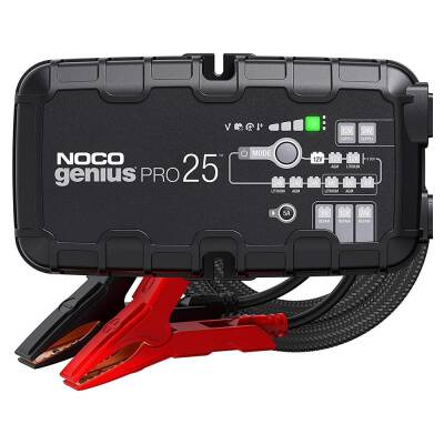 NOCO GENIUSPRO25 6V/12V/24V 1000A Akıllı Akü Şarj ve Akü Bakım/Desülfatör/Power Supply - NOCO