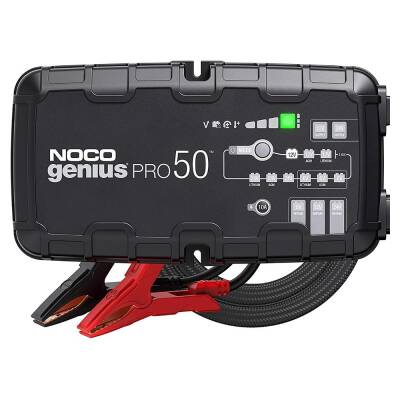 NOCO GENIUSPRO50 6V/12V/24V 1000A Akıllı Akü Şarj ve Akü Bakım/Desülfatör/Power Supply - NOCO