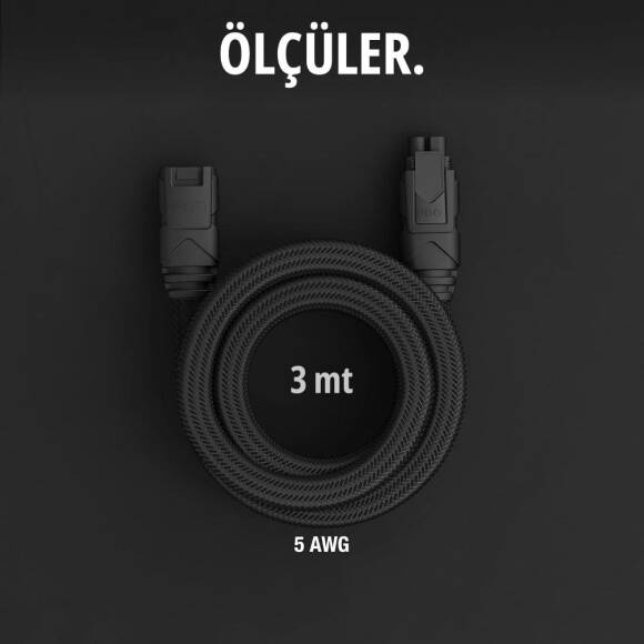 NOCO GPA003 GENIUSPRO50 İçin 3 Metre Ara Uzatma Kablosu - 4