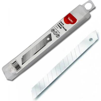Noki - Noki HD Maket Bıçağı Yedeği Geniş 18 mm 10'lu