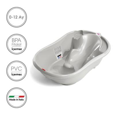 OkBaby - OkBaby Onda Banyo Küveti & Banyo Küvet Taşıyıcı / A.Gri (1)