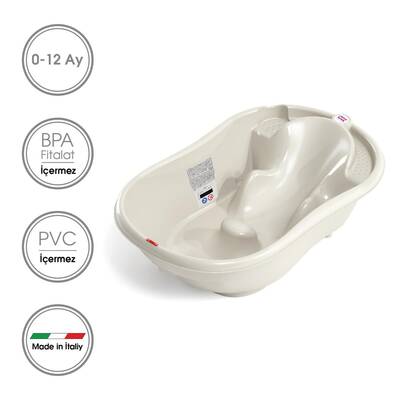 OkBaby Onda Banyo Küveti & Banyo Küvet Taşıyıcı/ K.Beyaz - Thumbnail