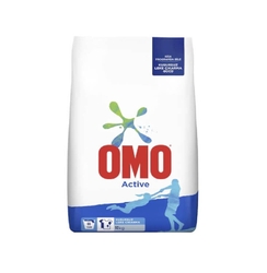 Omo Matik Konsantre Toz Çamaşır Deterjanı Active Fresh Beyaz ve Renkliler İçin 10 kg - 1
