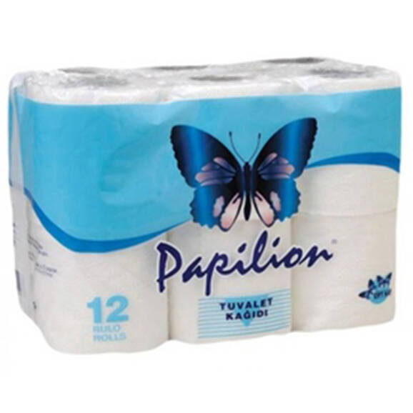 Papilion 3 Katlı Tuvalet Kağıdı 12'li