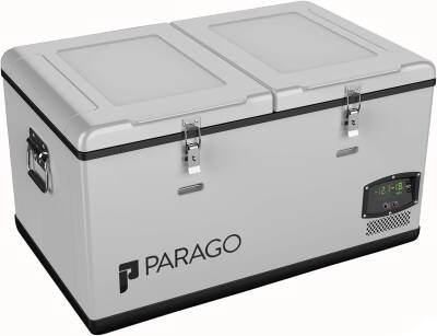 Parago PG75 12-24Volt 75 Litre Çift Bölmeli Outdoor Kompresörlü Oto Buzdolabı - Parago