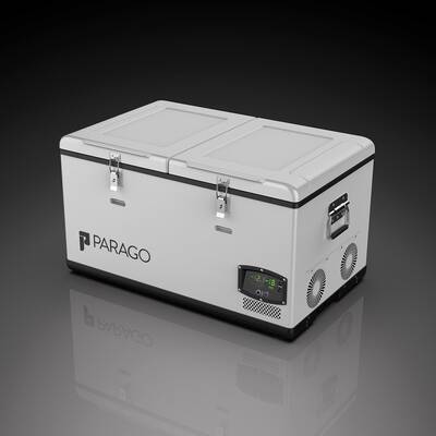 Parago PG75 12/24Volt 75 Litre Çift Bölmeli Outdoor Kompresörlü Oto Buzdolabı - Thumbnail