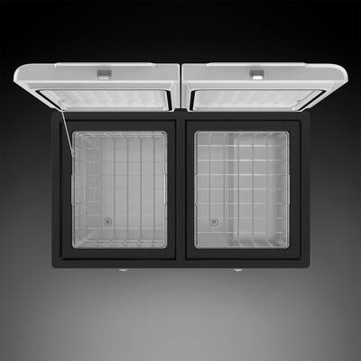 Parago PG75 12/24Volt 75 Litre Çift Bölmeli Outdoor Kompresörlü Oto Buzdolabı - Thumbnail