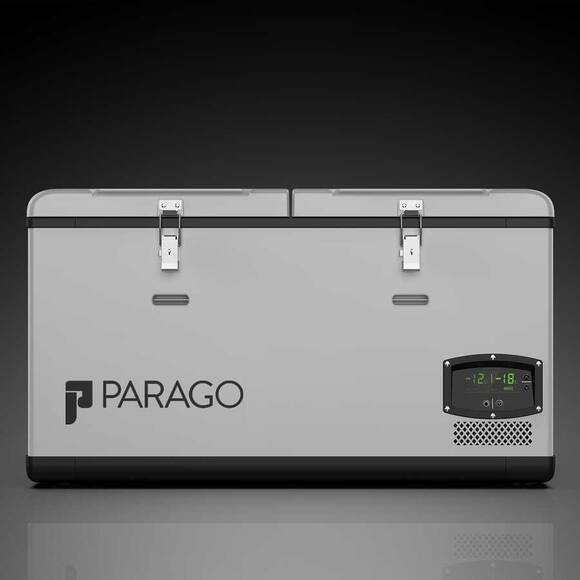 Parago PG95 12/24Volt 95 Litre Çift Bölmeli Outdoor Kompresörlü Oto Buzdolabı