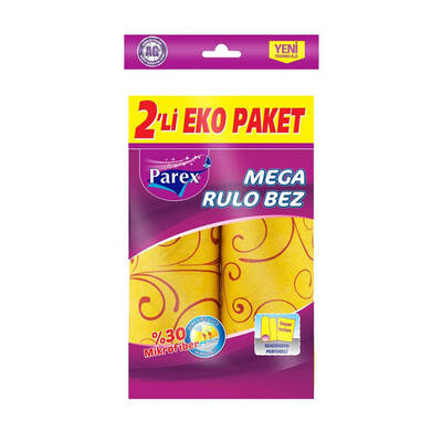 Parex Mega Rulo Temizlik Bezi Eko Paket 2'li - 1