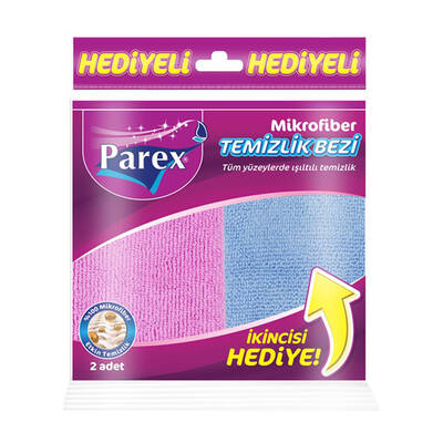 Parex Mikrofiber Temizlik Bezi 2. Ürün Hediye - 1